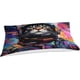 thumbnail image 2 of Juego de ropa de cama infantil con estampado de gato espacial y flores de cerezo, funda nórdica para niñas, funda de edredón con estampado de gatitos, funda de colcha 3D, funda de edredón de, 2 of 3