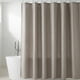 thumbnail image 1 of Conjuntos de Cortina de Ducha Geométrica REGALWOVEN con 12 Ganchos, Cortina de Ducha Texturizada Moderna e Impermeable para Decoración de Baño Gris 71"W x 71"L, 1 of 7