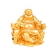 thumbnail image 1 of Estatuas de Buda de Resina, Escultura Estatuilla en Miniatura Buena para Colección de Escritorio Decoración de Sala de Té Del Salpicadero , Oro, 1 of 5