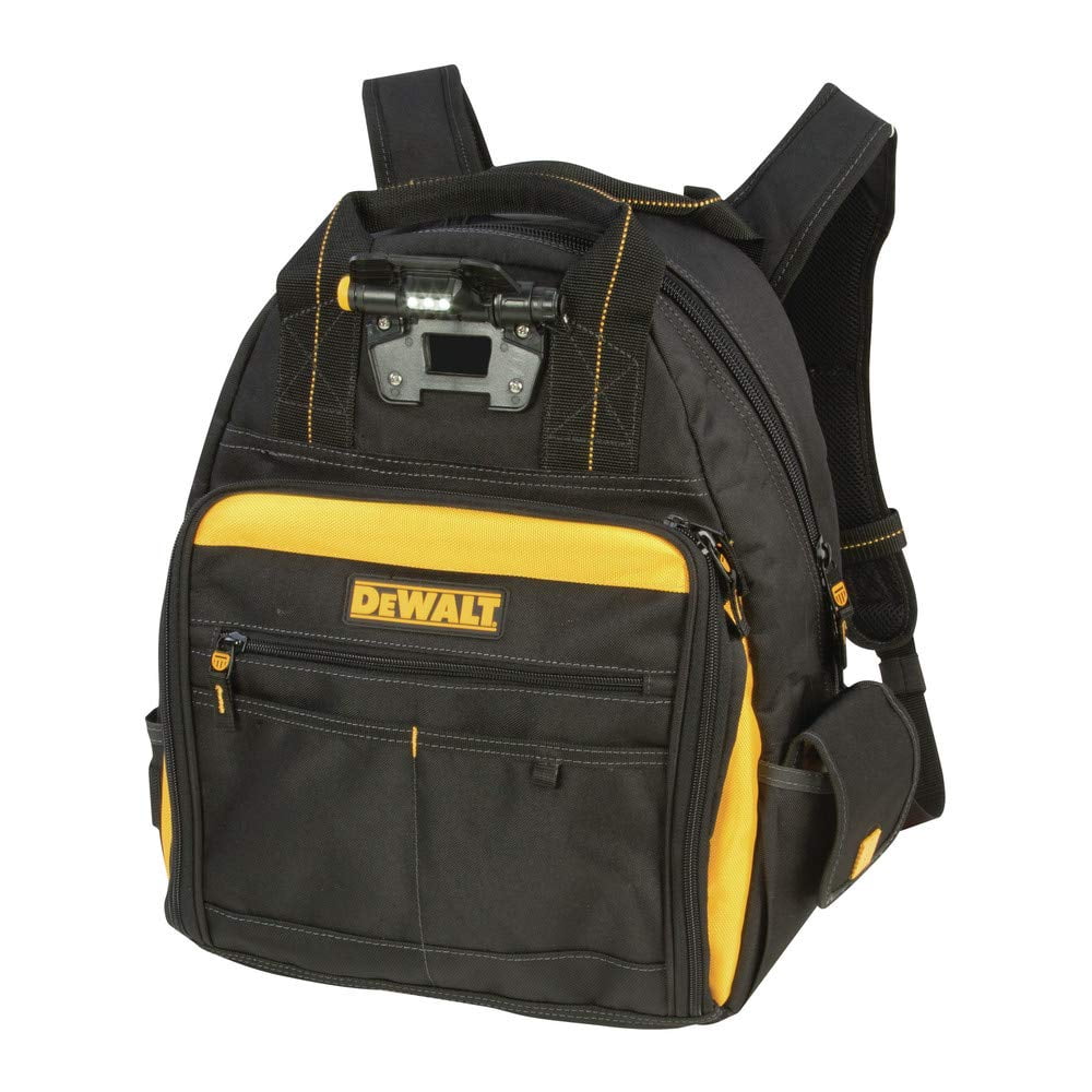 Mochila Para Herramientas Dewalt Dgl523 Con Luz Led De 57 Bolsillos