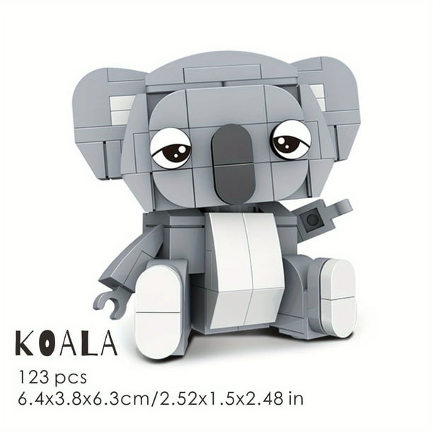 Building Blocks Toys, Cute Animal Assembled Building Blocks, Animal Model, Koala, Sea Lion, Flamingo, Small Particle Block, Boy Toy, Girl Toy, Children's Toys, Gifts