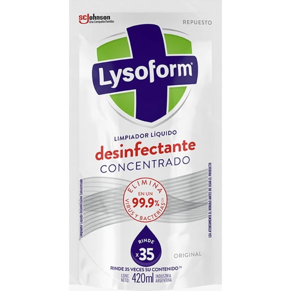 Limpiador Pisos Desinfectante Concentrado Original Doypack