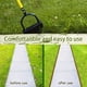 thumbnail image 2 of 1pc, Carbon Steel Gardening Tool Sawtooth Hand Lawn Trimming Tool, Half Moon Shaped Lawn Trimmer With Handle, Manual Trimming Shovel, 2 of 2