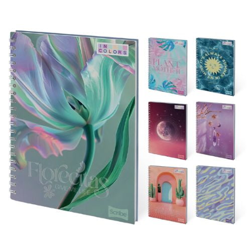 Scribe Cuaderno Grande Femenino 120 Hojas