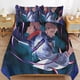 thumbnail image 1 of Jujutsu Kaisen Bedding Set Duvet Cover Comfortable and Lightweight Cartoon Bedding 3 Piece Bed Set, 1 of 5