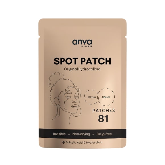 Pimple Patches Anva con hidrocoloide de ácido salicílico, 81 unidades