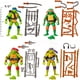 thumbnail image 2 of Figura Teenage Mutant Ninja Turtles Mutant Mayhem 4Pack, 2 of 3