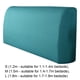 thumbnail image 3 of Xiao Hua Funda Elástica para Cabecera, Funda de Cabecera de Color Sólido a Prueba de Polvo, Adecuada para Cabecera de Paquete Suave, Múltiples Opciones de Tamaño, Azul Claro, Adecuada para, 3 of 4
