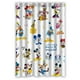 thumbnail image 1 of Cortina de ducha de dibujos animados de Mickey Mouse y el Pato Donald, juego de cortina de baño con ganchos, tamaño 48 x 72 pulgadas, 1 of 3