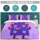 thumbnail image 5 of x157 Numberblocks Bed Duvet Cover Microfiber Bedding Sets 3D Printed Lightweight 3 Piece Comforter Sets, 1 Duvet Cover And 2 Pillow Shams for Kids Boys Girls 79"x90" jn157, 5 of 5
