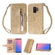 thumbnail image 1 of Funda para FOXDOCK Elegante funda Samsung Galaxy S9 Glitter con cremallera-Ideal para el uso diario, 1 of 5