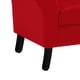 thumbnail image 4 of Banqueta Baul + Respaldo Lua 2c Felpa 20 Rojo, 4 of 6