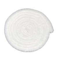 Magideal - Cinta De Pelo Artificial Para Decoración De Fiestas, 15 M De Largo, Suave, Ideal Como Regalo, Para Manualidades. Blanco