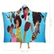 thumbnail image 2 of La Familia Proud: Más Fuerte y Orgullosa Manta Capa con Capucha Anti-Bolitas, Manta de Lana Ártica Suave, Manta Portátil de Felpa Ligera y Lujosa, Poncho para Siesta en Casa y Oficina, 100*130cm, 2 of 6