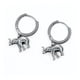 thumbnail image 2 of Aros Argolla Con Elefantito, Plata 925, Regalo Plateado, 2 of 4