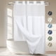 thumbnail image 1 of Cortina de ducha River Dream Heavyweight Waffle Weave White, 1 of 9