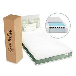 Colchon Memory Foam Espuma Viscoelastica 20Cm Howell 1 Plaza