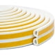 thumbnail image 1 of Burlete de espuma autoadhesivo para ventanas y puertas, ideal para interiores, 9 mm x 6 mm x 59,6 m., 1 of 5