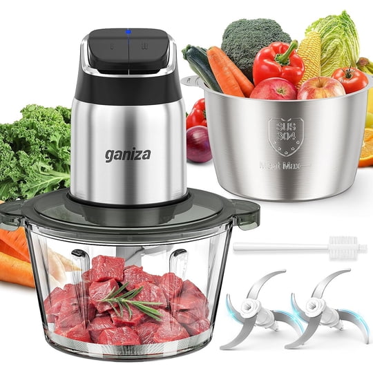 Procesador De Alimentos Ganiza Gc10s 450 W, 8 Tazas