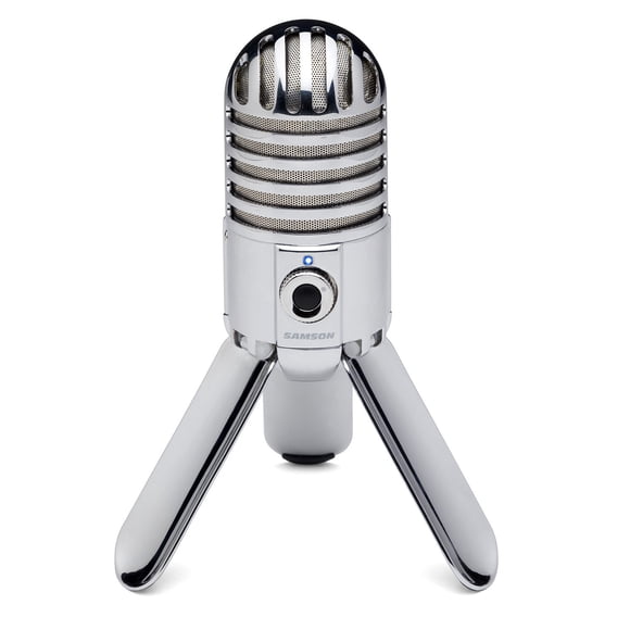 Micrófono SAMSON Meteor Mic Condensador USB con Diafragma de 25 mm