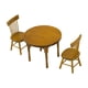 thumbnail image 5 of Accesorios De Decoración De Casa De Muñecas Juego De Modelo De Silla De Mesa De Comedor De Madera Para Bricolaje, 5 of 5
