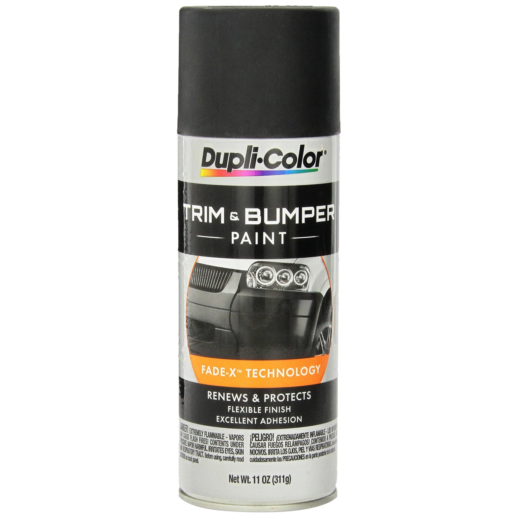 Pintura En Aerosol Dupli-color Rip And Bumper, Color Negro, 325 Ml, Aerosol