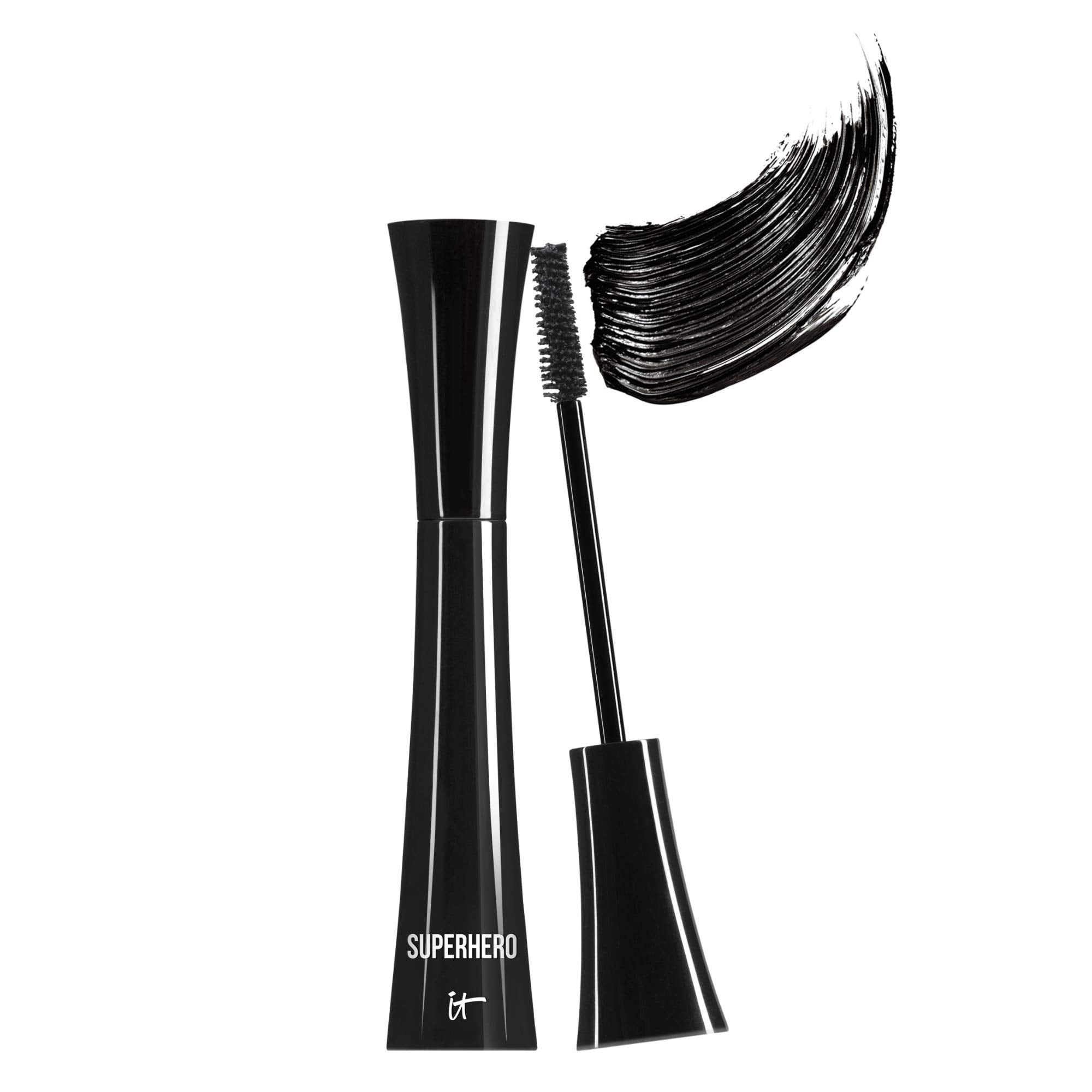 Máscara It Cosmetics Superhero Super Black De 9 Ml Con Colágeno