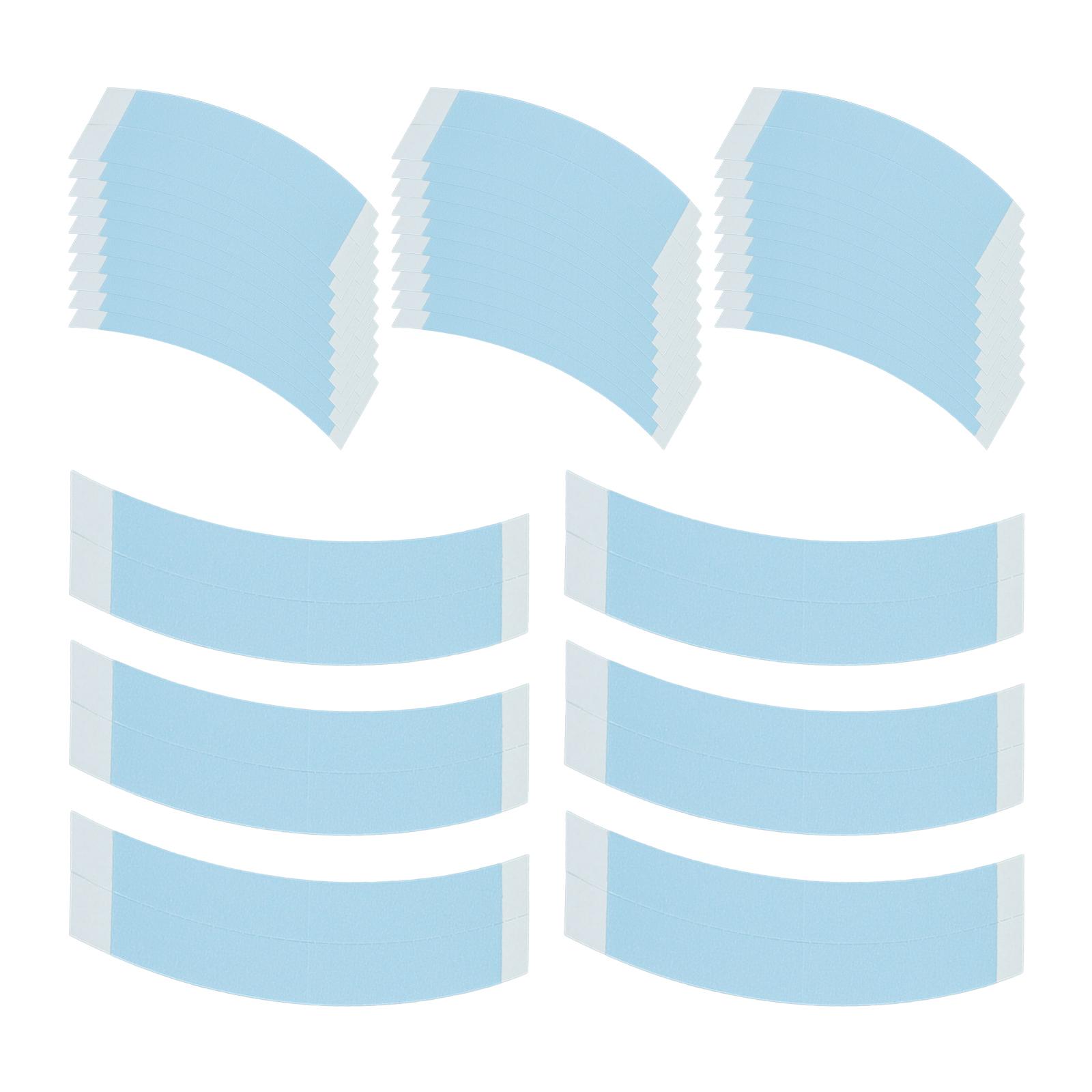 Magideal - 36 Piezas De Cinta De Peluca De Doble Cara, Cinta Transparente, Peluca Fija Para Extensión De Cabello, Cómoda Cinta De Peluca Transparente A Prueba De Azul