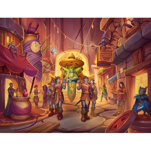 Juego Cephalofair Games Gloomhaven Buttons & Bugs Juego en solitario