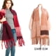 thumbnail image 5 of Bufanda cálida de invierno para mujer, chal largo, bufandas grandes, para clima frío, bufandas gruesas, bufandas de colores a juego., 5 of 5