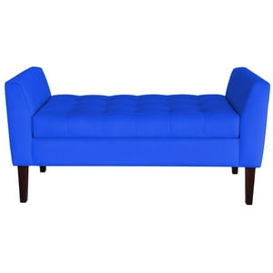 Genérico - Banqueta Baúl Patagonia Color Azul Rey