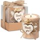 thumbnail image 1 of Portavelas de madera Rallad – Pack de 20 unidades de 4,7 cm con flores secas, 1 of 6