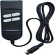 thumbnail image 1 of Control remoto para sillón eléctrico de relajación, control remoto para sillón elevador, control manual, 4 botones, 5 pines, para 2 motores: sillón reclinable o sillón alto y bajo., 1 of 5