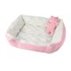 thumbnail image 4 of Suave Y Cálida Cama Para Mascotas Perro Gato Acogedor Cojín Esteras Antideslizante Manta De Cama De Felpa Rosa, 4 of 5
