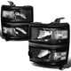 thumbnail image 1 of Faros DNA MOTORING Silverado 14-15 Carcasa Negra, 1 of 7