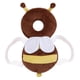 thumbnail image 4 of Recién Nacido Protección Para La Espalda Y La Cabeza Almohada Para Bebés Cojín Para Ni?os Peque?os Franela De Abeja Marrón, 4 of 5
