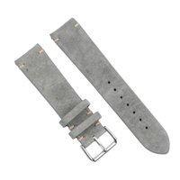 Ioensy - Correa De Muñeca Correa De Repuesto Diseño Sin Borde Correa De Reloj De Pulsera Elegante 20 Mm Gris