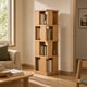 thumbnail image 1 of Biblioteca Giratoria 4 Niveles Madera Ecológico E1 Alto 130cm, 1 of 6