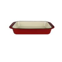 Briva Iron - Asadera De Hierro Enlozada Roja 35 Cm