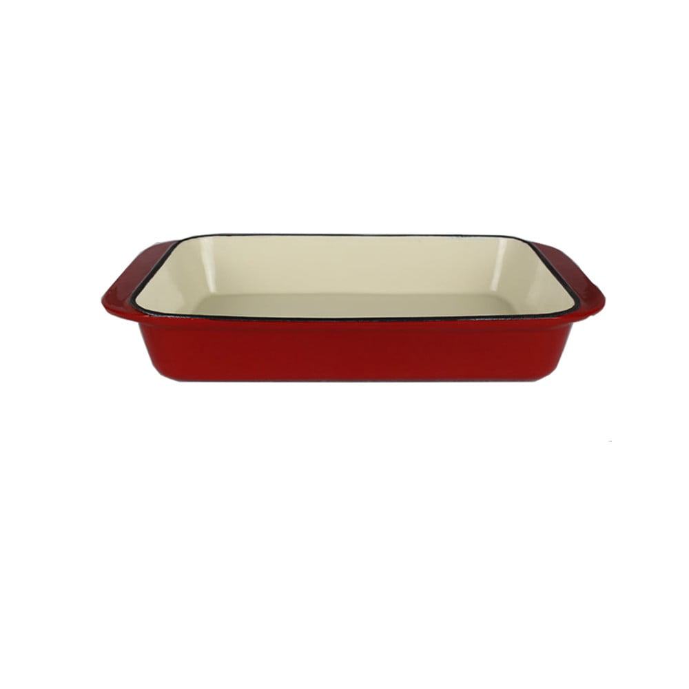Briva - Fuente De Hierro Enlozada Roja 35 Cm