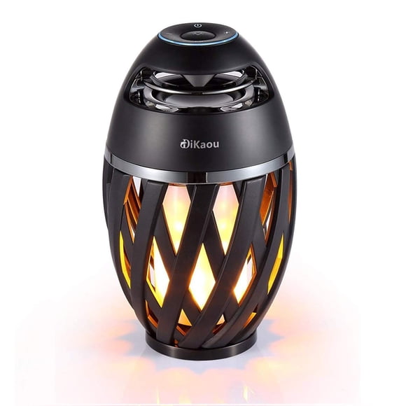 Altavoz Bluetooth para exteriores DiKaou resistente al agua con linterna