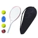 thumbnail image 3 of Entrenador De Tenis Con Raqueta De Tenis Dispositivo De Entrenamiento Individual Para Cancha De Tenis De Parque Rosa, 3 of 3