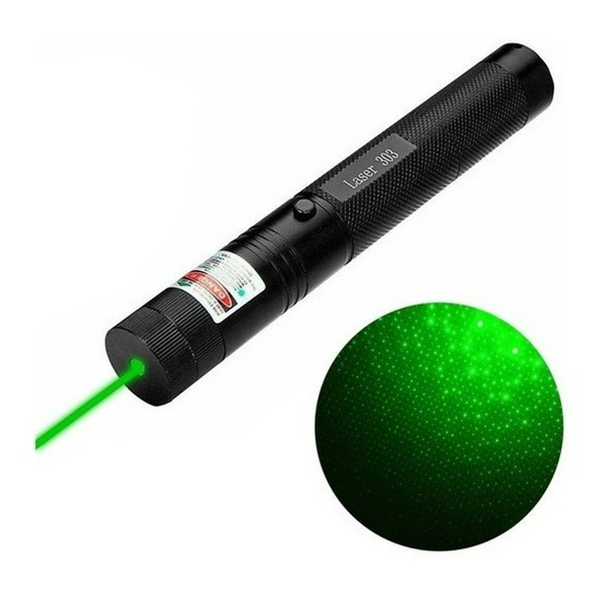 León Import - Puntero Laser Verde Super Potente Astronómico Haz De Luz