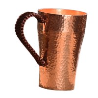 Magideal - Taza De Café De Cobre, Artículos Para Beber, Regalos De Inauguración De Casa, Taza De Agua Portátil De 400Ml, Taza De Cobre Puro Hecha A Mano Para Té, B