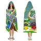 thumbnail image 3 of El Garaje de Gecko Manta Capa con Capucha Anti-Bolitas, Manta de Lana Ártica Suave, Manta Portátil de Felpa Ligera y Lujosa, Poncho para Siesta en Casa y Oficina, 100*130cm, 3 of 6