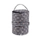 thumbnail image 2 of Bolsa Organizadora De Crochet, Bolsa De Crochet De Moda Para Agujas De Crochet, Para Uso Doméstico, Color Blanco Y Negro, 2 of 5