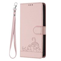 Funda Tipo Cartera Foxdock Para Samsung Galaxy S10 Con Soporte, Ranuras, Rfid, Diseño De Gato