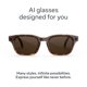 thumbnail image 2 of Lentes Inteligentes Meta Adventurer AI para Mujer con Cámara y Altavoces, 2 of 3