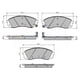thumbnail image 1 of Pastillas Freno para auto MOTAQUIP LVXL1420, 1 of 2