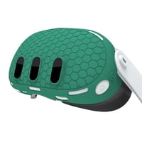Funda Protectora Silicona Aaronmei Meta Quest 3 Verde Ejército